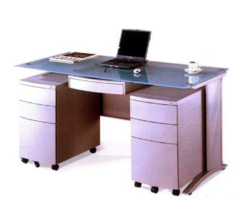 CM2002A (Set) - CM Mesh Table - Silver Textured...