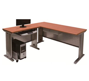 L-Shape Office Table in Laminated table...