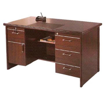 Office Table in Mahogany or Cherry Finish Color...