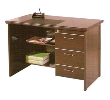 Office Table in Mahogany or Cherry Finish Color...